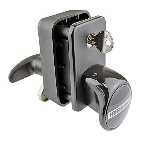 Hörmann door handle set with lock PZ, TS42.5 for sectional garage door