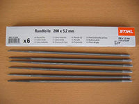 Thumbnail for Stihl 56057725206 Round file 6 pieces for saw chains 5.2 mm for 3/8 on sale