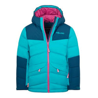Thumbnail for Trollkids Mädchen Winterjacke Narvik, Dunkeltürkis/Madeirablau/Helle Beere, im Sale