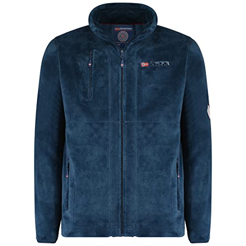 Geographical Norway UPLOAD men's fleece, navy blue, small-medium on sale