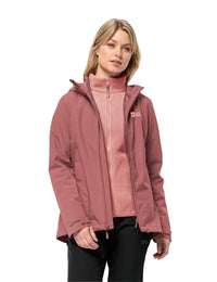 Thumbnail for Jack Wolfskin Damen Moonrise 3-in-1 W Jacket, Schwarz,  EU im Sale