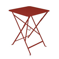 Thumbnail for Fermob rechteckiger Stehtisch in der Farbe Chili-Rot, aus der Kollektion Bistro mit den Maßen 57 x 57 cm, 604243 im Sale
