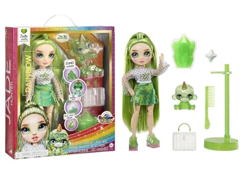 Rainbow High Modepuppe mit Schleim & Haustier - Skyler (Blau) - 28 cm Schimmernde Puppe mit Glitzerschleim, Magischem Haustier und Modeaccessoires - Kinderspielzeug - Ideal für 4-12 Jahre im Sale