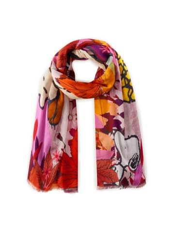 CODELLO X Peanuts -Character-Schal, Beere-Mehrfarbig im Sale