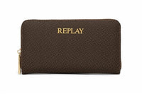Thumbnail for Replay Damen Portemonnaie mit Replay-Print, Braun (Brown Cocoa + Black 1583), Onesize im Sale
