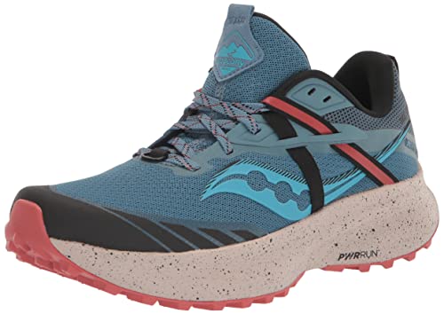 Saucony Women's Ride 15 Tr Running Shoe, Mist/Ember, 37 EU on Sale