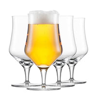 Thumbnail for SCHOTT ZWIESEL Universalglas Beer Basic 0,3 (4er-Set), klassisches Bierglas für Craft Beer, spülmaschinenfeste Tritan-Kristallgläser, Made in Germany (Art.-Nr. 130013), Kristall im Sale