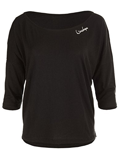 WINSHAPE Damen Ultra Leichtes Modal-3/4-arm Mcs001 3/4-arm Shirt, Schwarz,  EU im Sale