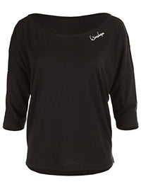 Thumbnail for WINSHAPE Damen Ultra Leichtes Modal-3/4-arm Mcs001 3/4-arm Shirt, Schwarz,  EU im Sale