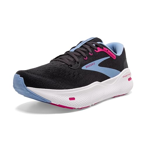 BROOKS Women's Ghost Max Sneaker, Black/Black/Ebony, EU on sale
