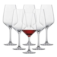 Thumbnail for SCHOTT ZWIESEL Rotweinglas Taste (6er-Set), zeitlose Weingläser für Rotwein, spülmaschinenfeste Tritan-Kristallgläser, Made in Germany (Art.-Nr. 115671) im Sale