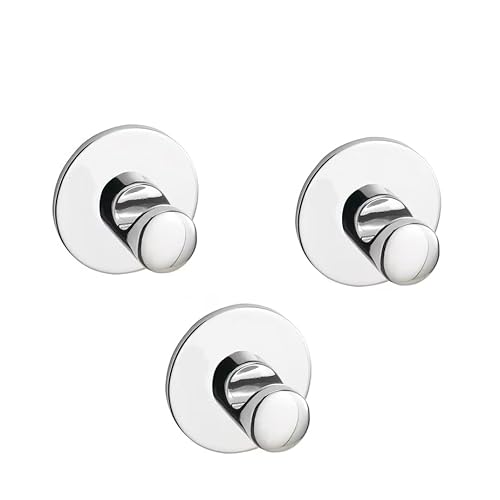 Ikea Skoghall hooks, self-adhesive, chrome-plated, 3 pieces, 160 x 100 mm