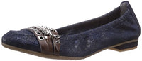 Thumbnail for Maripe Women's 840674 Closed Ballerinas, Blue (blue) on Sale