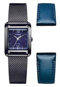 Thumbnail for Citizen Women's Analog Quartz Watch with Stainless Steel Bracelet EW5597-63 on Sale