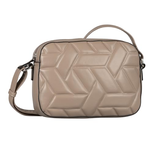 TOM TAILOR Amela Damen Umhängetasche Handtasche Mittelgroß Beige im Sale