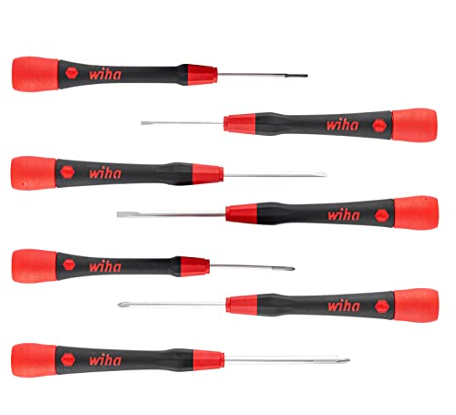 PicoFinish Precision Screwdriver Set Slotted, Phillips 7-piece | Precision Head | Repair Kit for Model Making and Hobby (42991) on Sale