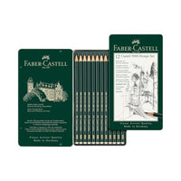 Thumbnail for Faber-Castell 119064 - Bleistift CASTELL 9000, 12er Design Set, Inhalt: 5B - 5H im Sale