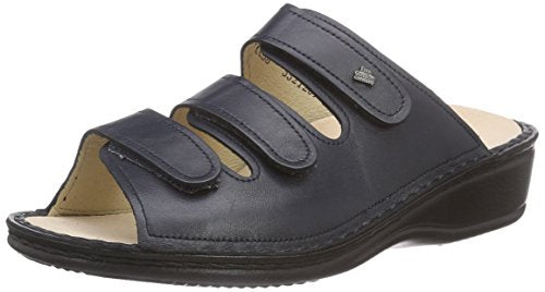 Finn Comfort Women's Pisa Mules, Blue