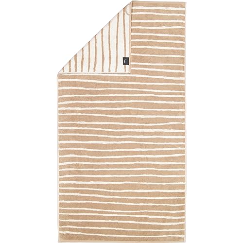 Cawö Home Handtücher Loft Lines 6225 Natur - 33 Duschtuch 70x140 cm im Sale