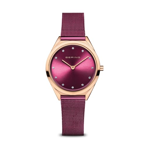 BERING Damen Uhr Quarz Movement - Ultra Slim Collection mit Edelstahl und Saphirglas 17031-969 im Sale