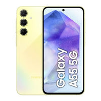 Thumbnail for Samsung Galaxy A55 5G Smartphone, Android-Handy ohne Vertrag, 256 GB / 8 GB RAM, 2 Tage Akkulaufzeit, 50-MP-Kamera, Awesome Lemon, 2,5 Jahre Herstellergarantie im Sale