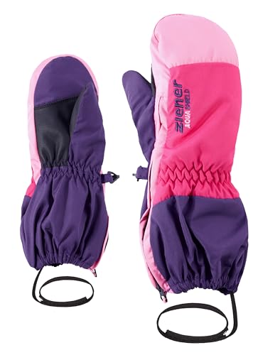 Ziener Kinder LEVI Ski-Handschuhe/Wintersport | wasserdicht atmungsaktiv, dark purple, 98cm im Sale