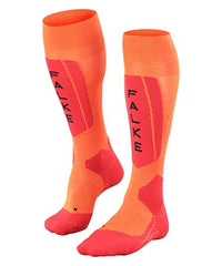 Thumbnail for FALKE Herren Skisocken SK5 Expert M KH Seide warm dünn 1 Paar, Orange (Flash Orange 8034), 44-45 im Sale