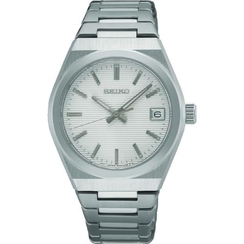 Seiko Damen Analog Quarz Uhr mit Edelstahl Armband SUR573P1 im Sale
