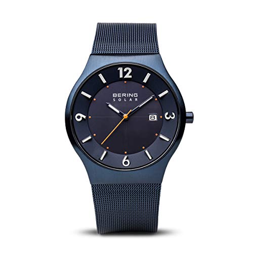 BERING Herren Uhr Solar Movement - Solar Collection mit Edelstahl und Saphirglas 14440-393 im Sale