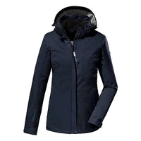 Thumbnail for killtec Damen Funktionsjacke/Outdoorjacke mit abzippbarer Kapuze KOS 133 WMN JCKT, dunkelnavy, 44, 38383-000 im Sale