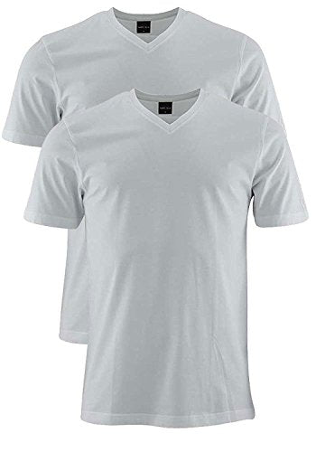 Marvelis T-Shirt weiß V-Ausschnitt 2817/00/00, - 2er Pack im Sale