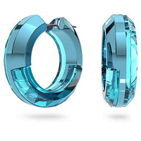 Thumbnail for Swarovski Lucent Kreolen, Statement Ohrringe mit gelben Swarovski Kristallen im Sale