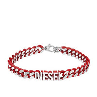 Thumbnail for Diesel Armband Für Männer, 18 Cm - 19,5 Cm Silbernes Edelstahlarmband, DX0966040 im Sale