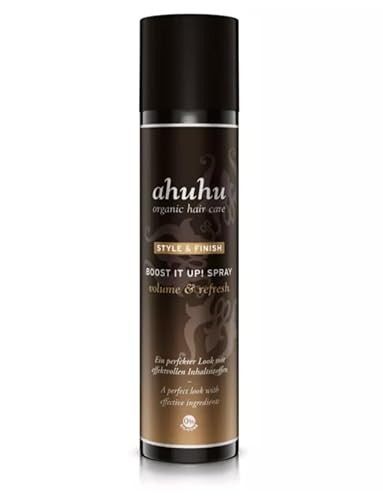 ahuhu STYLE &amp; FINISH Dry Shampoo Boost it up! Spray volume &amp; refresh (300ml) – silicone-free dry shampoo &amp; volume spray in one, no white residue, vegan, on sale