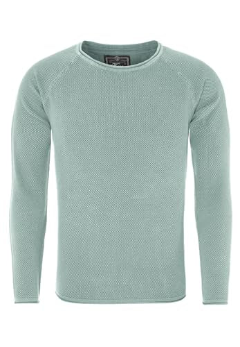 KEY LARGO Herren MST Thomas Pullover, Faded Moss (1541), im Sale