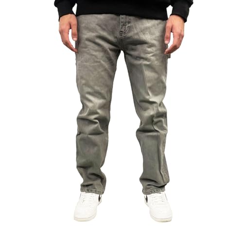 Pegador Men's Jeans Daule Baggy Workwear Washed Gray on sale