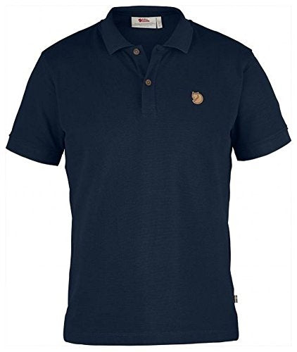 Fjällräven Herren Ovik Poloshirt, blau (Navy), im Sale