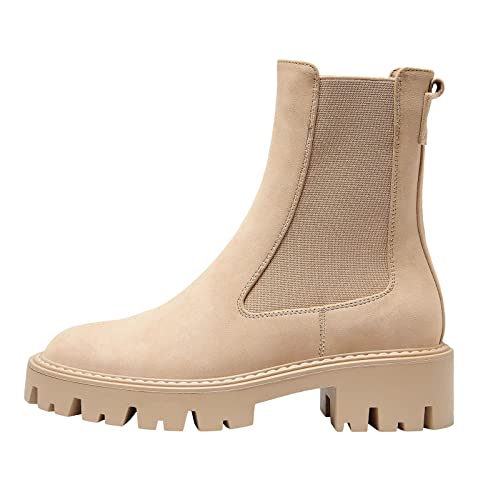 ONLY Women's Shoes Chelsea Boots in Suede Look ONLBetty Nubuck 15274563 camel 39 on Sale