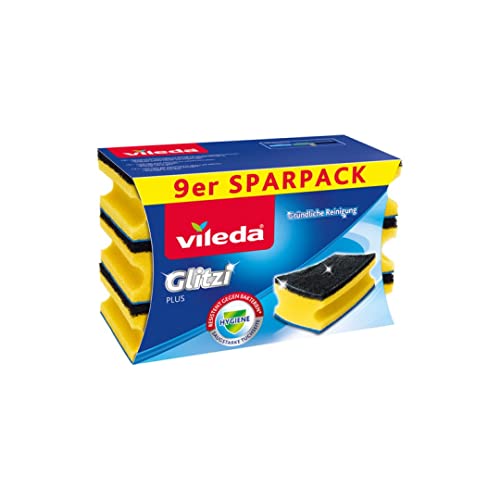 Vileda Topfreiniger, Schaum, Blau, 9er Pack im Sale