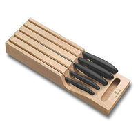 Thumbnail for Victorinox, Storage + Cutting Boards, Professional Drawer Knife Holder, 5-piece, Robust plastic handle, almond beige on sale