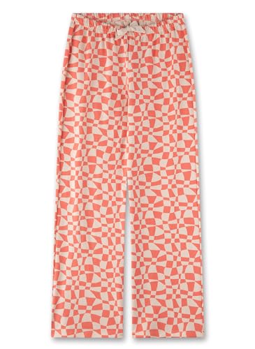 Sanetta Mädchen-Schlafhose lang Orange | Hochwertige und Bequeme Schlafhose aus Baumwolle für Mädchen. Nachtwäsche für Mädchen 152 im Sale