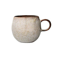 Thumbnail for Bloomingville Sandrine Tasse grau 500ml Keramik Kaffetasse Kaffeepot Teetasse groß dänisches Design (1 Tasse) im Sale