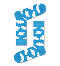 Thumbnail for Happy Socks Herren Bewölkte Socken, blau, M/ im Sale