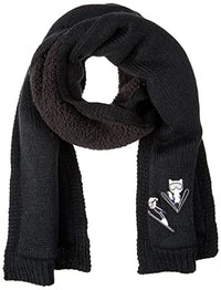 Thumbnail for KARL LAGERFELD Damen Apres Ski Knit Scarf Schal, Schwarz, Einheitsgröße im Sale