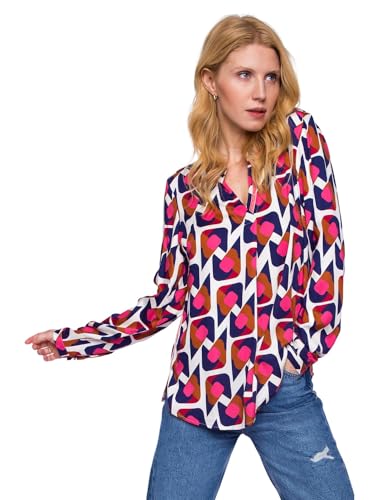 Emily van den Bergh - Damenbluse 8078 - Mehrfarbig, 36 im Sale
