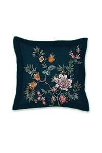 Thumbnail for PiP Studio Zierkissen Il Paradiso Square Cushion Farbe Dark Blue im Sale