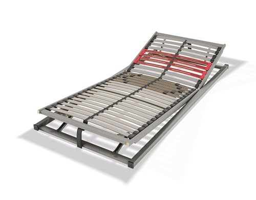 Schlaraffia slatted frame 90x200 Classic 28 KF - Adjustable frame L/W approx. 200/90 cm on sale