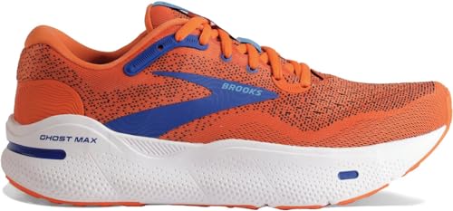 BROOKS Herren Ghost Max Sneaker, Red Orange Black Surf The Web, 47.5 EU im Sale