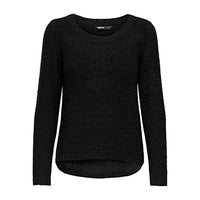 Thumbnail for ONLY Women's ONLGEENA XO L/S KNT NOOS Sweater, 15113356, Black, on Sale