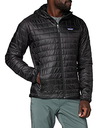 Patagonia Herren Nano Puff Hoody, Black, im Sale
